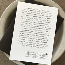 Load image into Gallery viewer, The Man in the Arena