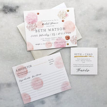 Load image into Gallery viewer, Pink Bubbles Invitation